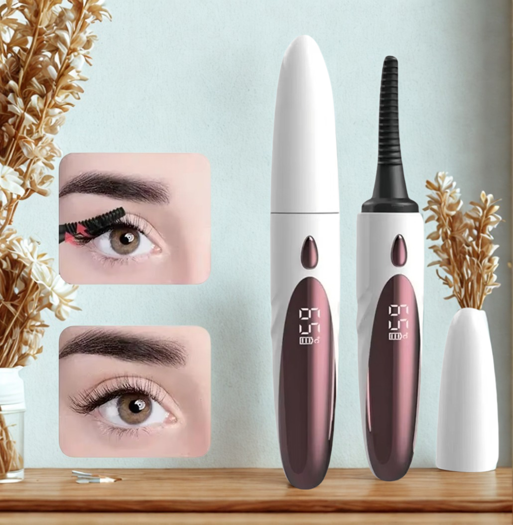 Recourbe-cils chauffant électrique, Rechargeable par USB, 4 modes, chauffage rapide, naturel