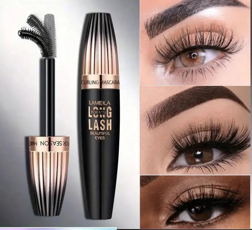 Mascara étanche 4D, outils de maquillage pour les yeux, longue tenue, résistant aux bavures