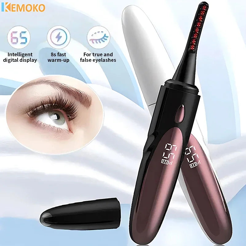 Recourbe-cils chauffant électrique, Rechargeable par USB, 4 modes, chauffage rapide, naturel