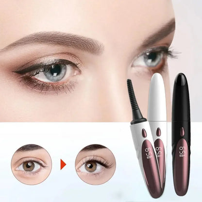Recourbe-cils chauffant électrique, Rechargeable par USB, 4 modes, chauffage rapide, naturel