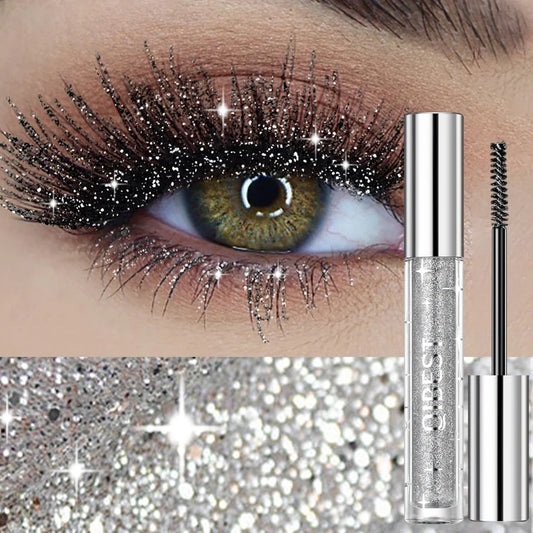Mascara brillant galaxie paillettes résistant à la sueur