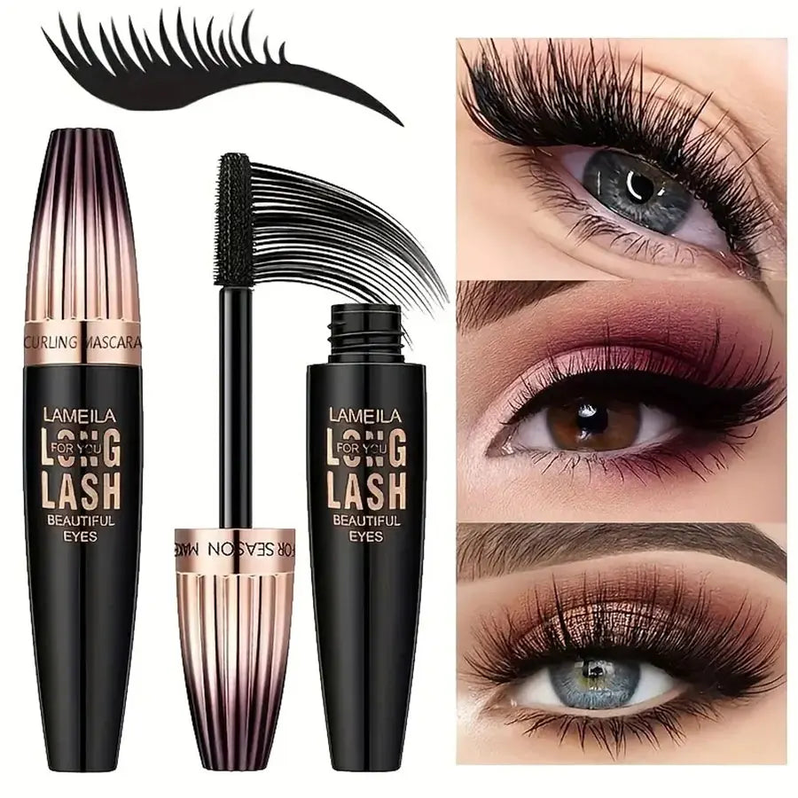 Mascara étanche 4D, outils de maquillage pour les yeux, longue tenue, résistant aux bavures