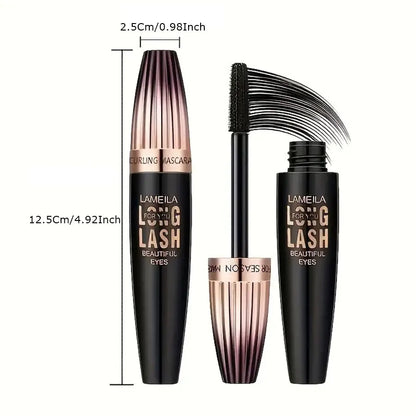 Mascara étanche 4D, outils de maquillage pour les yeux, longue tenue, résistant aux bavures