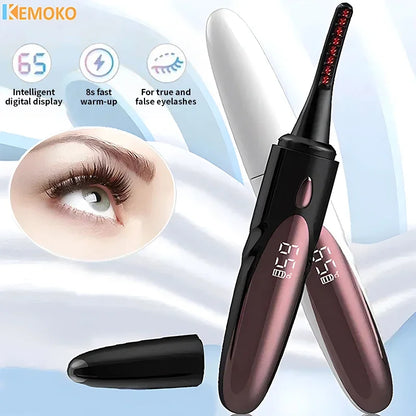 Recourbe-cils chauffant électrique, Rechargeable par USB, 4 modes, chauffage rapide, naturel
