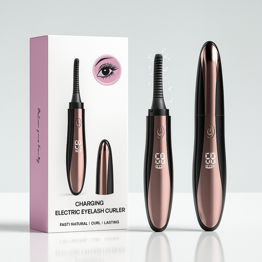 Recourbe-cils chauffant électrique, Rechargeable par USB, 4 modes, chauffage rapide, naturel