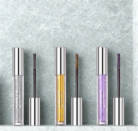 Mascara brillant galaxie paillettes résistant à la sueur